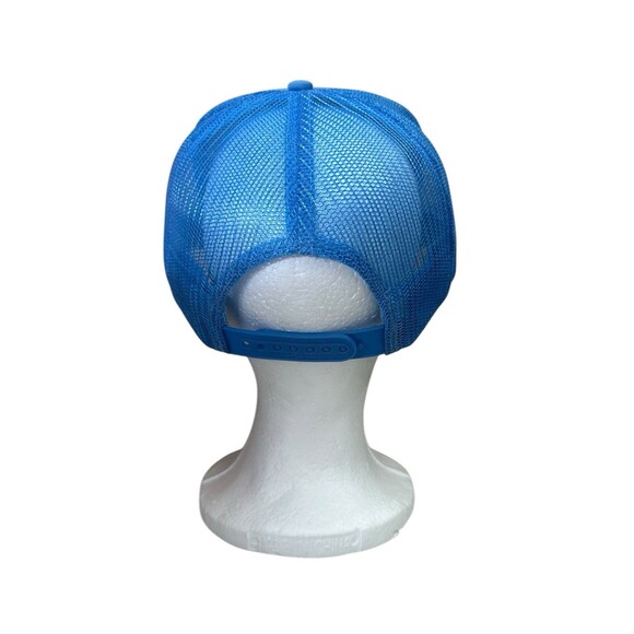 Surfers Suck Otto Foam Rope Trucker Snapback Hat cap Adult OSFM Light Blue New - Picture 4 of 6